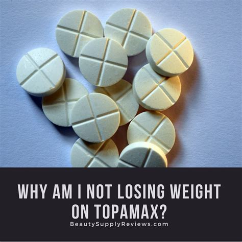 And yes, of course, I lost it in my breasts right away Why not the stomach or . . Why am i not losing weight on topamax reddit